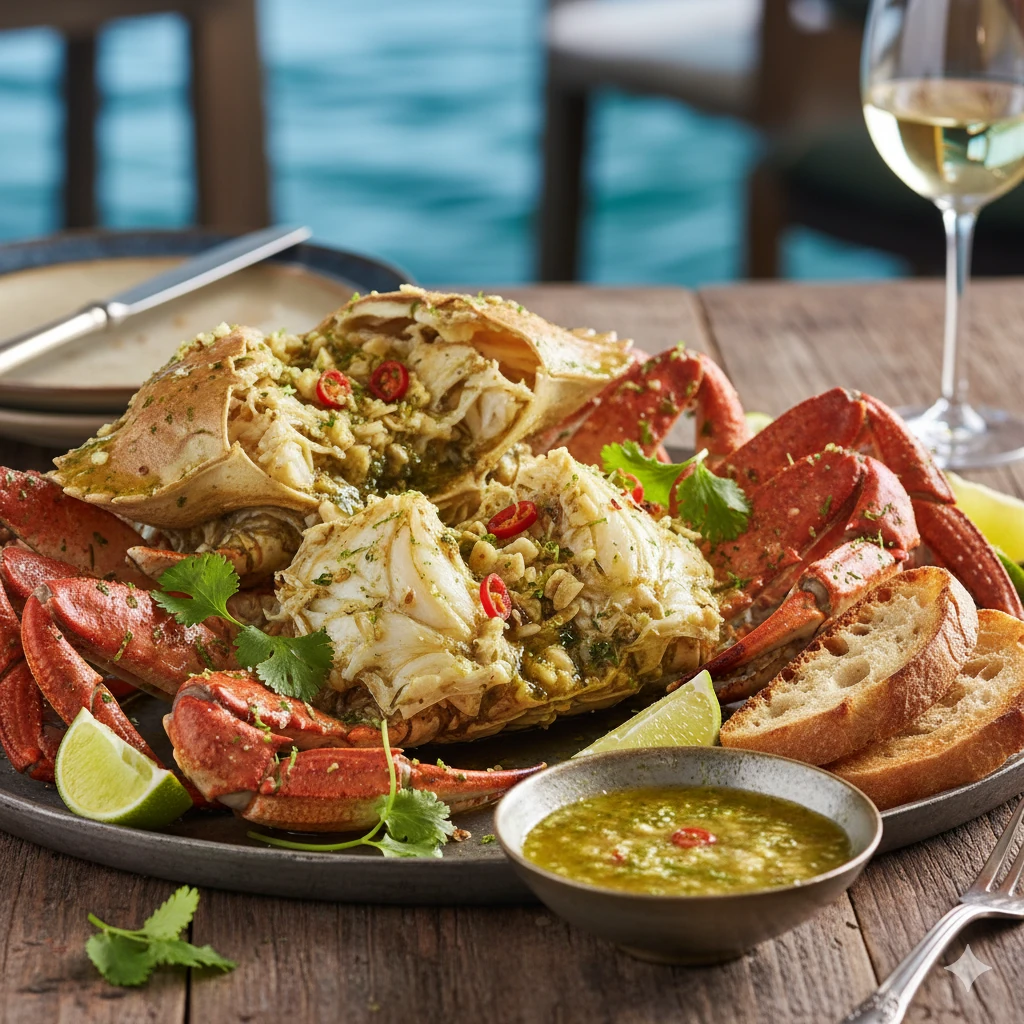 Fresh from the Ocean fired with flavour